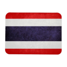 Flag of Thailand Rectangle Magnet
