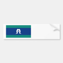 Flag of the Torres Strait Islands Bumper Sticker