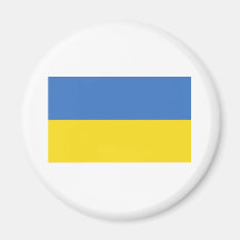 Flag of Ukraine Refrigerator Magnet