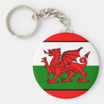 Flag of Wales Key Chains