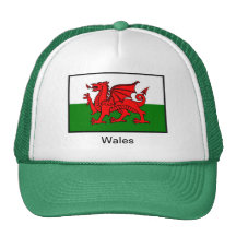 Flag of Wales Trucker Hat