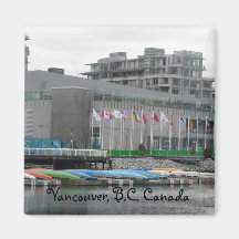 Flags and Canoes Refrigerator Magnets