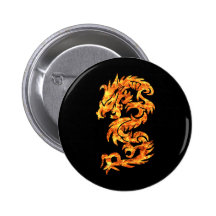 Flame Dragon Pin