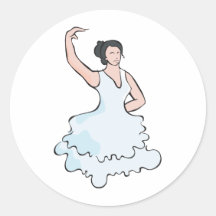 Flamenco Dancer Sticker