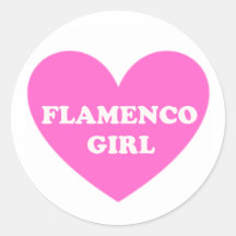 Flamenco Girl Sticker