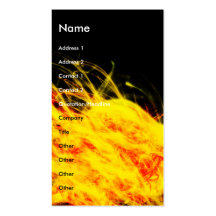 Flames | business card templates