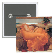 Flaming June Button