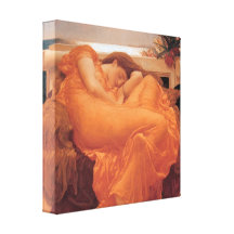 Flaming June ~ Lord Frederick Leighton Gallery Wrapped Canvas