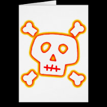 Flaming Skull cards