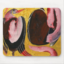 flaminghi mouse pad