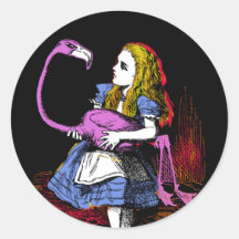 Flamingo Croquet Sticker