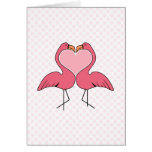 Flamingo Love Greeting Cards