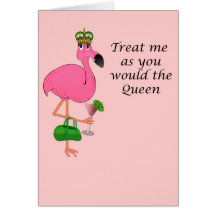 Flamingo Mother's Day Card