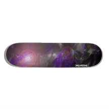 Flared in Space Skate Board
