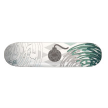 Flash Grenade/Forest Green Skateboard
