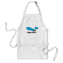 flash me flash drive design aprons