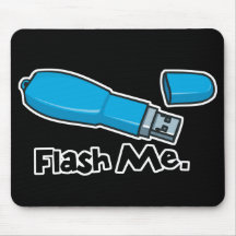 flash me flash drive design mousemats