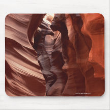 Flashflood-eroded sandstone formations of mousepads