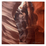 Flashflood-eroded sandstone formations of ceramic tile