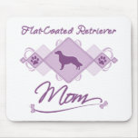 Flat-Coated Retriever Mum Mouse Mat