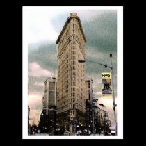 Flatiron Building, NYC Postcard postcards