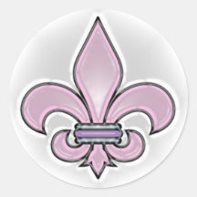 Fleur De Lis 1 Stickers