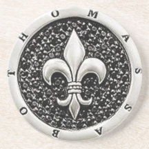 Fleur de lis Coaster