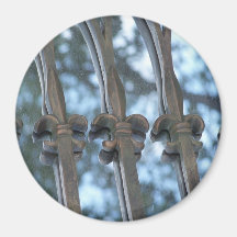 Fleur de Lis Fridge Magnet