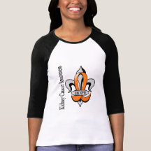 Fleur De Lis Kidney Cancer Hope Shirt