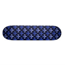 Fleur De Lis Pattern Skate Decks
