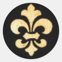 Fleur de lis stickers