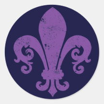 Fleur-de-lis Stickers