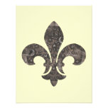 Fleur De Lis Water Metre Lid Personalised Announcements