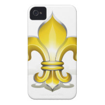 Fleur de Lys iPhone 4 Cases