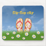 flip-flop city mouse mats