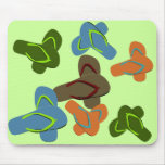 Flip Flops Vector Art Mousepads
