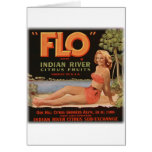 Flo Oranges Vintage Cards
