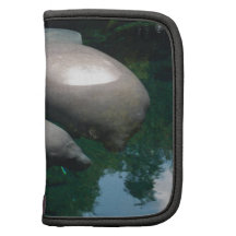Floating Manatees Wallet Folio Organizers
