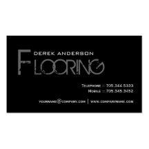 Flooring Business Cards