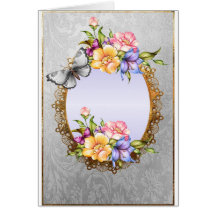 Floral Birthday Greeting Cards
