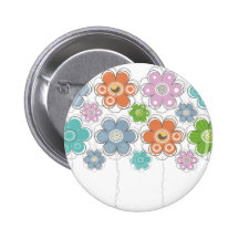 Floral Decor Pins