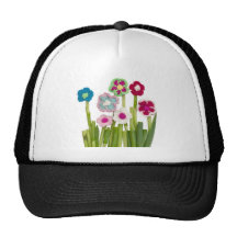 floral decoration hats