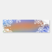 Floral Design Bumper Sticker