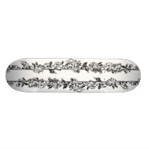 Floral Design Skateboard