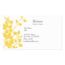Floral Extravaganza Click Customise Business Card Template