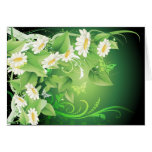 Floral Fashion 7 Card