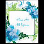 Floral Frame 3 Dry-Erase Boards Options dry erase boards