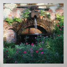 Floral Garden Poster or wall hanging