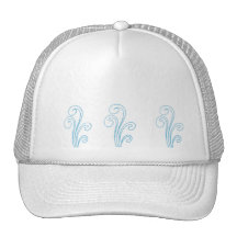 Floral Greetings Mesh Hats
