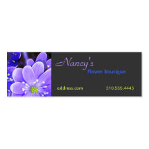 Floral iv business card